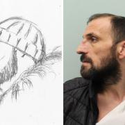 Danny Smith was identified as a suspect thanks to a sketch from a witness. Image: Metropolitan Police