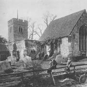 All Saints in Chingford c1910.