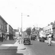 Old Church Road in 1955.