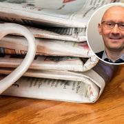 Use it or lose it: Brett Ellis believes local newspapers remain important