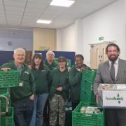 Douglas Allen Estate Agents Wanstead team visited Redbridge Foodbank to learn about their vital work helping people living in Ilford
