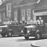 Old Loughton fire station and town hall after it  was built in 1934