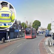 Police were called to the collapse in Hoe Street in Walthamstow this morning (July 27)