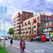 An illustration of the planned block viewed from Sewardstone Road, looking north. Image: Sewardstone Holdings Limited