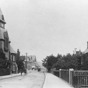 Station Road in Loughton c1910