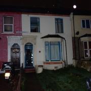 The fire partially destroyed the basement of a home in Colworth Road on Sunday (December 3)