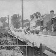Old Church Road in Chingford, 1925