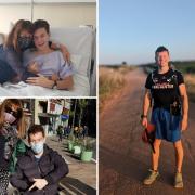 Connor had an accident in Spain and spent three and a half weeks in a coma.