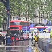 Picture from scene of crash in London