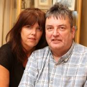 Sara McMarrow and her husband Jon thanked NHS staff