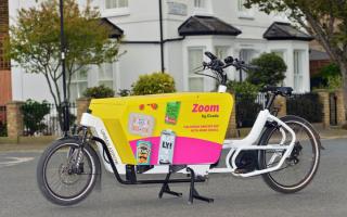 A fleet of e-bikes will be used to deliver groceries to customers around Leyton. Picture: Ocado