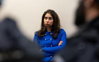 Suella Braverman has called pro-Palestinian marches 'hate marches' (Image: PA)