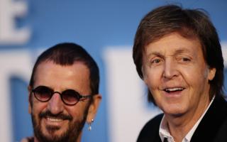 Ringo Starr and Paul McCartney were emotional about the release of Now and Then (Image: PA)