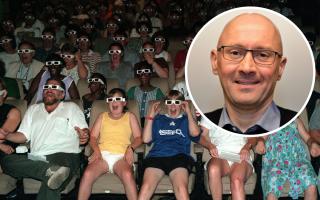 Brett Ellis only went to see a 3D film once (Image: PA)