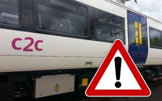 c2c services and London Overground between Chingford and Liverpool Street have been disrupted