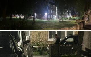 Pictures from scene of Dulwich stabbing