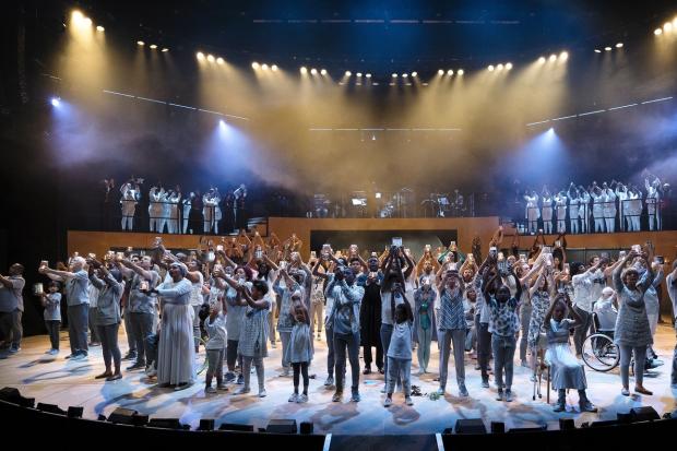 PUBLIC ACTS Cast in Pericles at National Theatre (c) James Bellorini